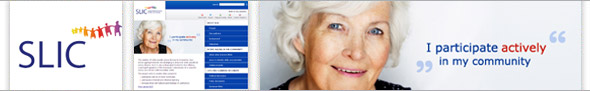 Bildausschnitte aus der Website